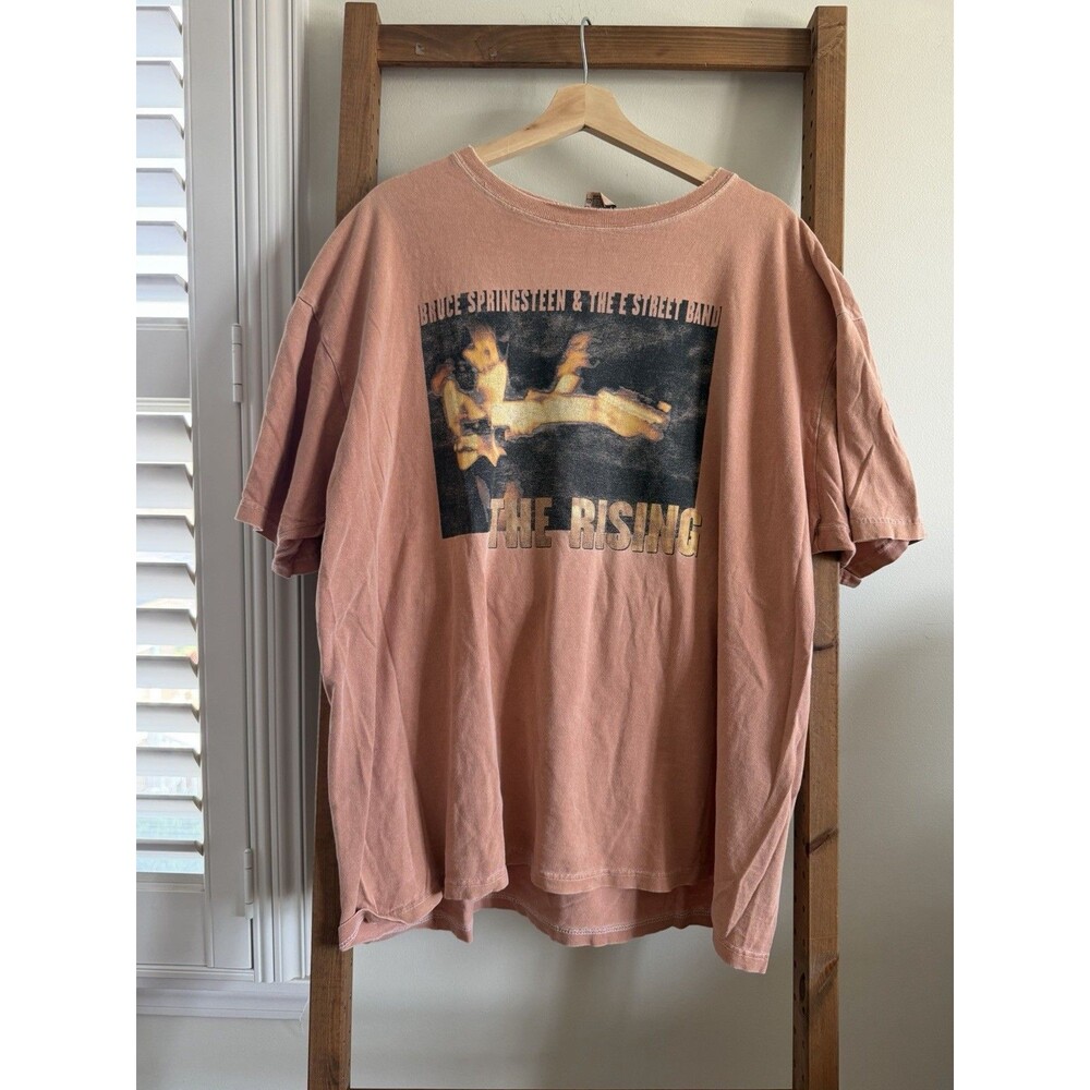 Vintage 2002 Bruce Springsteen The Rising Tour T-Shirt XL USA Y2K
